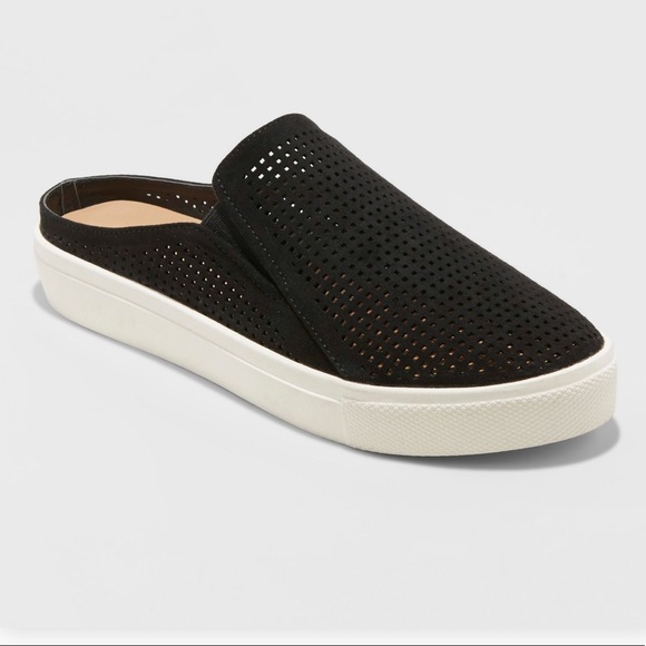 womens open back sneakers